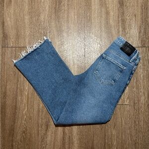 PAIGE Jeans Women’s Size 24 Leenah Ankle Wide Leg Jeans